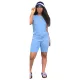 Plain Basic Shirt and Tight Shorts