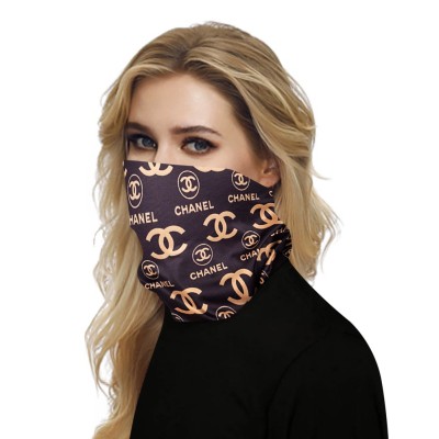 Fashion Print Women Face Scarf