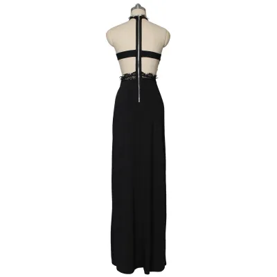 Lace Upper High Cut Sexy Long Evening Dress