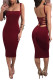 Sexy Straps Slimming Dress