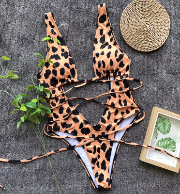 Sexy Leopard One Piece Swimsuit
