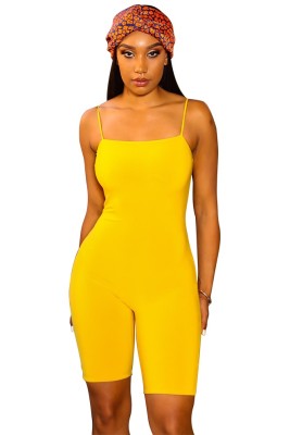 Sexy Sports Straps Tight Jumpsuit