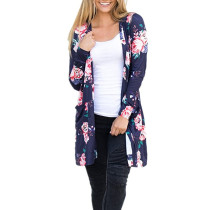 Flower Cardigan with Pockets 26296-1