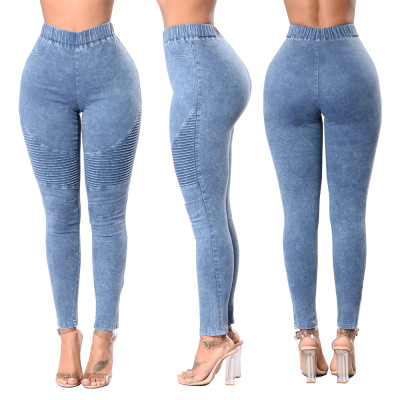 Blue Stripped Jeans 28346