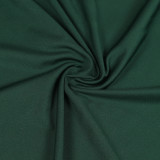 3/4 Sleeves One-Shoulder Plain Midi Dress 26755-4