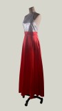 Sequins Upper A-line Sleeveless Evening Dress