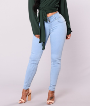 Middle Waist Sexy Curvy Jeans