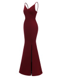 Occassional Straps Mermaid Evening Dress