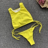 Sexy Sleeveless Strings Swimwear