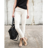 Fashion White Curvy Jeans