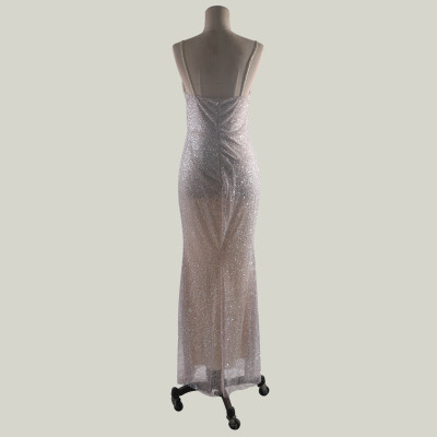 Sequins Straps Mermard Evening Dress