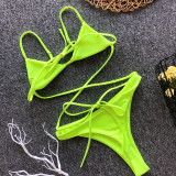 Sexy Solid Color Brazilian Swimwear