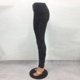 Sexy High Waist Stripped Jeans