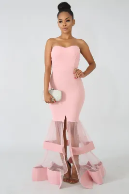 Sexy Sweetheart Mermaid Evening Gown
