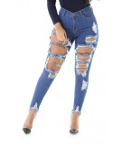 Stylish Damaged Jeans 28303