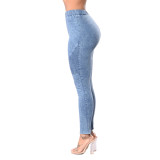 Blue Stripped Jeans 28346