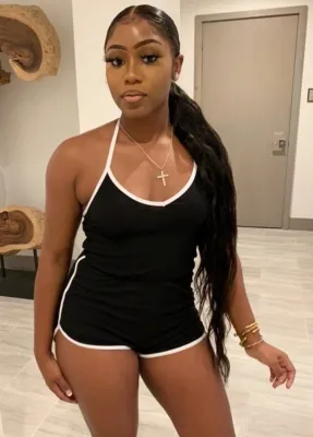 Summer Two Piece Leisure Shorts Set