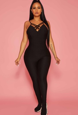 Sexy Straps Yoga Jumpsuit