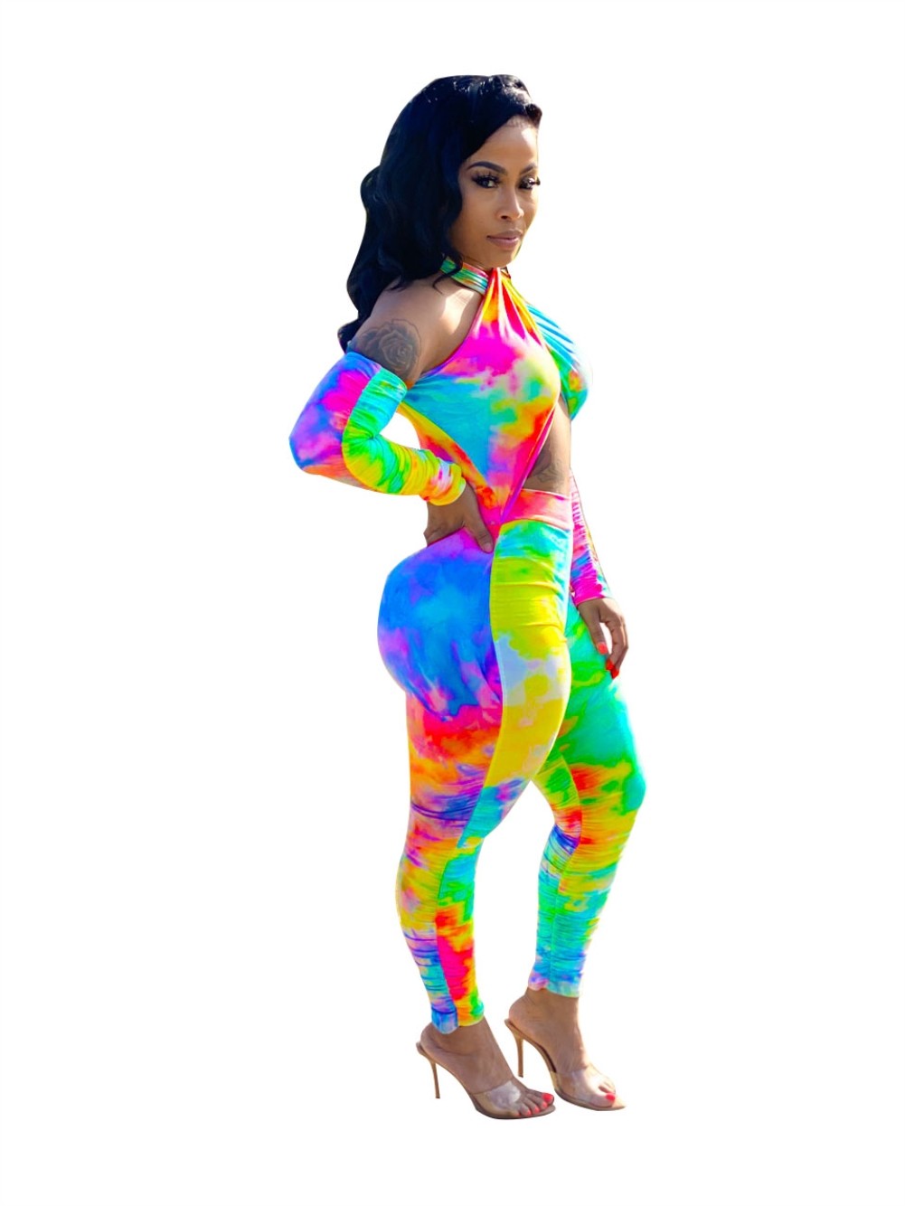 stacked jumpsuit
