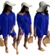 Summer Solid Color Two Piece Shorts set