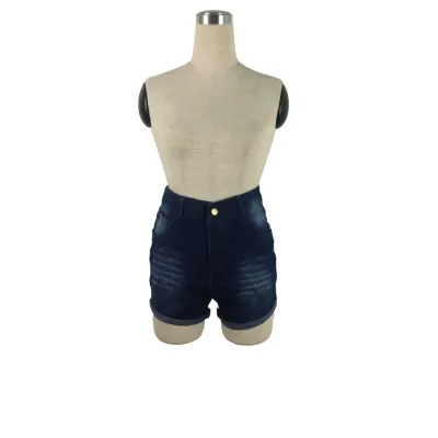 Sexy High Waist Blue Jean Shorts