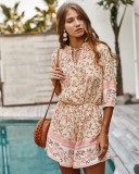 Summer Casual Floral Rompers