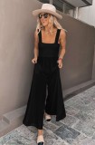 Summer Wide Straps Wide Legges Jumpsuit