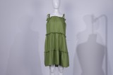 Summer Knot Straps A-line Casual Dress