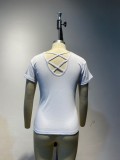 Summer O-Neck Zipper Basic Shirt