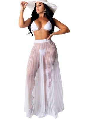 Sexy Three Piece Cover Up Bikini Set