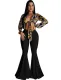 Sexy High Waist Flare Party Trousers