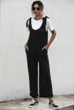 Summer Sheer Boho Suspender Pocket Pants