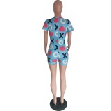 Sexy African Print Bodycon Rompers