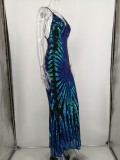 Elegant Sequins Strap Mermaid Evening Dress