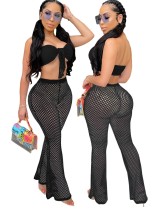 Sexy Fishnet Bra and Pants Party Set