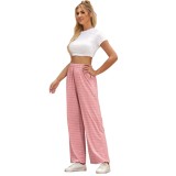 Summer Striped Leisure Pants