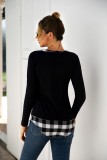 Autumn Long Sleeve Plaid Shirt