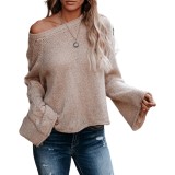 O-Neck Loose Fit Pullover Sweater