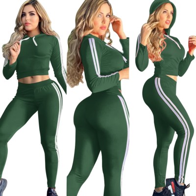 Sports Long Sleeve Hoody Tracksuit