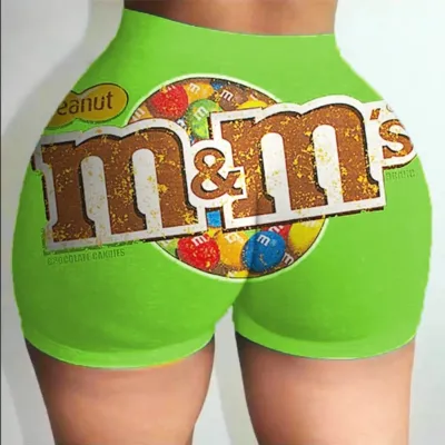 Summer Sexy Snack Biker Shorts