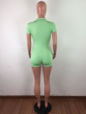 Summer Sexy Knot Bodycon Rompers with Face Cover