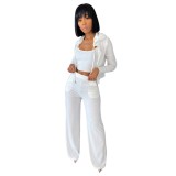Autumn Casual Two Piece Hoody Jacket and Pants Tracksuit