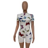 Sexy Butterfly Summer Bodycon Rompers