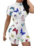 Sexy Butterfly Summer Bodycon Rompers