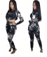 African Tie Dye Crop Top and Pants Set