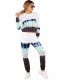 Autumn Tie Dye Matching Top and Pants Lounge Wear
