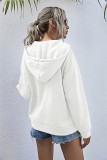 Casual Plain Hoodie Pocket Sweat Shirt