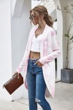 Autumn Tie Dye Irregular Long Cardigans