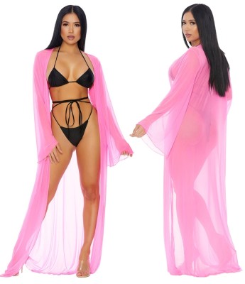 Sexy See Through Long Cover Ups