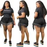 Sexy Tassels Denim Shorts